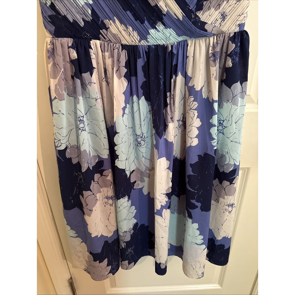New Banana Republic Strappy Crossover Vee Pocket Dress Women's Size 14 - Picture 3 of 7